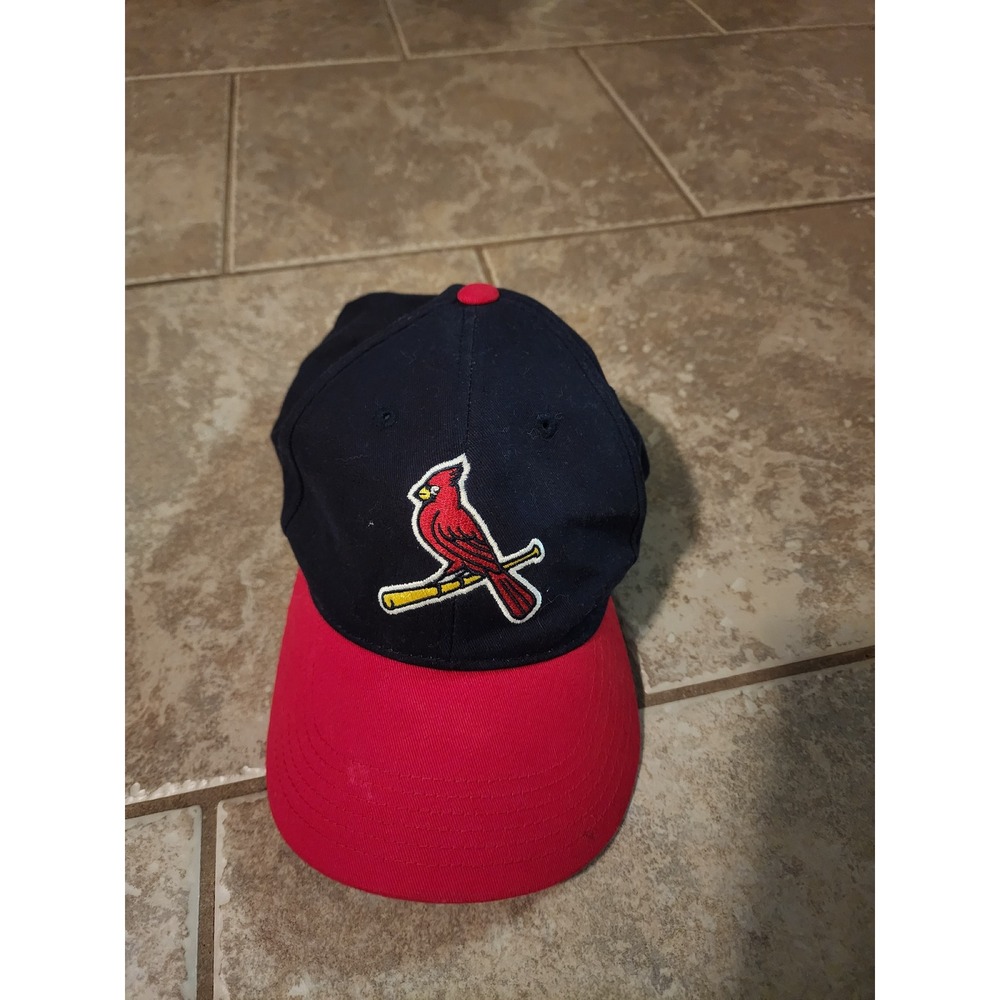 St Louis Cardinals MLB Hat Fan Favorite Navy Blue Red Adjustable Baseball Cap